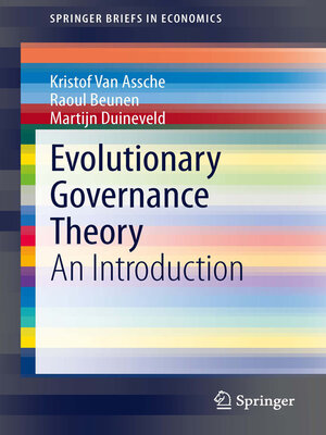 cover image of Evolutionary Governance Theory